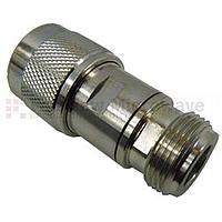 Fairview  SA6021-15 15 dB Fixed Attenuator N Male To N Female Up To 6 GHz Rated To 2 Watts With Brass Tri-Metal Body