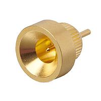 Molex 73420-0391 Connectors 50 Ohms SMP-MAX Plug Straight Gold Plated Body Press-Fit Panel mnt Slide Type Catcher's Mitt
