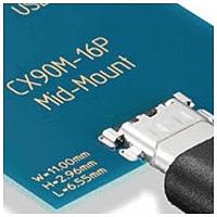 Hirose Electric CX90M-16P USB Type C Connectors USB TYPE C 16P RA RECEPT 6A SMT