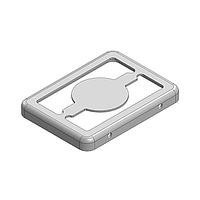 Masach Tech MS190-10F-NS EMI/RFI Shield Frame, Two-Piece 19 x 13.9 x 2mm Two-piece Drawn-Seamless RF Shield/EMI Shield FRAME (Nickel-Silver)