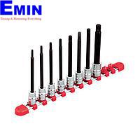 KTC TBT3L08T sq. T-Type Long Torx Bit Socket (3/8", 8pcs)