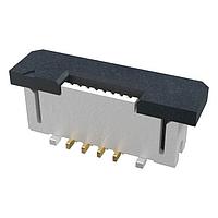 Amphenol Aorora F31Z-1AAF1-11016 FFC & FPC Connectors Flex Connector, 0.50mm Pitch, 4.25mm Height, Vertical orientation, Slider type, 0.76m Au plating, ZIF, 16 Position, With MYLAR