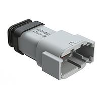 Amphenol SINE Systems ATM04-08PA-SR1GY 8-Way 8 Pin Rec Position A w/Strn Rlf