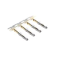 Amphenol SINE Systems SS24W2G30 Contacts Socket Contact, Stamped, Gold 30u", Wire Range .14-.25mm , 26-24 AWG, with 3 tangs. 3,000 pcs. Reel