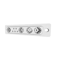 NorComp 683M9W4203L001 Mixed Contact D-Sub Connectors Coax Combo D Vert PCB 9W4/F/50O/VT