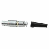 NorComp 821B005-173L501 Connectors IP50 Male Push-Pull Cable Mount 5 Position Straight Solder Cup