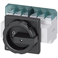 SIEMENS 3LD25043VK51 Rotary 3P BLK ROTARY 63A 4HOLE FRONT MOUNTED BL