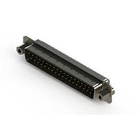 EDAC 627-037-620-043 D-Sub Connectors - Standard Density Vertical Metal Body D-Sub Connector