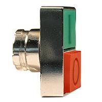 Altech 2ATF3-P4-IO Pushbutton 22mm Twin Touch NI GRN/RED Flush