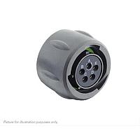 Eaton Souriau-Sunbank UTSX614E5SZ Plugs Plug, without backshell, with 5 female solder contacts, IP68/69K in unmated conditions, keying Z