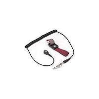 Desco S1003 Adjustable Wrist Band ADJUSTABLE WRIST STRAP, MAROON, WITH 6' CORD &  ALLIGATOR CLIP, 4MM