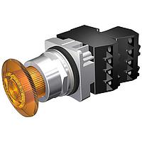 SIEMENS 52PR8ETG Twist-to-Release PTR,CHROME,MTD,FV 120V INC,FULL AMB,2NC