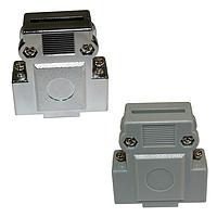 NorComp 976-009-020R121 D-Sub Backshells FLAT 9POS ABS CHROME