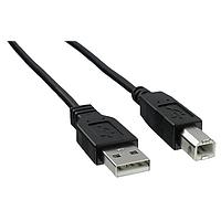 Qualtek Electronics 3021007-06 USB 2.0 A-B 26/28 AWG 6' BLK USB 2.0