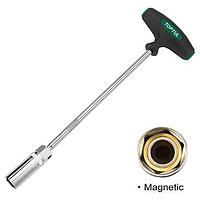 TOPTUL CTFB1635 T-Handle Magnetic Spark Plug Socket