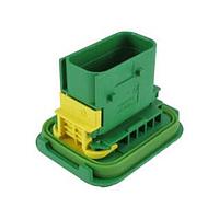 AMP Connectors - TE Connectivity 3-1564520-1 Housings 12POS, TAB 1.6X0.6, TAB HSG, ASSY