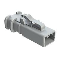 Amphenol SINE Systems ATP06-2S-OMRDGRY Connectors 2 POS PLUG, SKT, REDUCED DIA,