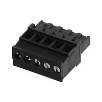 Molex 39533-3005 Plugs 5.08MM EURO PLUG VER UG VERT FWE BLK 5CKT