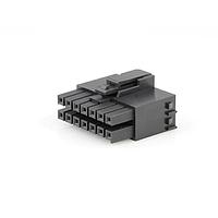 Molex 172258-3114 Receptacle Housing ULTRA-FIT HSG Dual 14Ckt Black