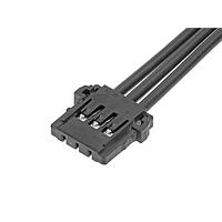 Molex 219656-2030 Discrete Wire Pico-Lock F-F OTS Cbl Assy SR 50mm Au 3Ckts Blk