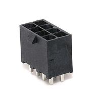 Molex 46207-1008 Power Mini-Fit Jr LCP Vert . Hdr NoPeg 8ckt Ti