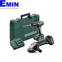 METABO COMBO SET 2.4.4 18 V Cordless machines in a set (SB18+W18)