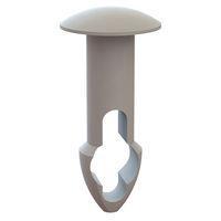 Essentra Components 27KY1560375 Keyhole Rivet Keyhole Rivet, .156 Hole, .375 Panel Thk