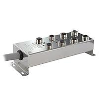 Murrelektronik 8044-78510-4531000 Ethernet Modules MVP12 Steel F&B, 8XM12, 5POLE, PRE-WIRED CABLE, 10.0m TPE-V 16x0.5+3x1.0, UL/CSA