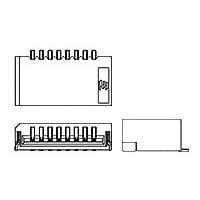 AMP Connectors - TE Connectivity 1-84981-5 Board Mount 15P 1.00MM R/A SMD