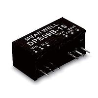 MEAN WELL DPB09C-12 Isolated 9W +/-12V +/-0-375mA 36-75Vin Iso Reg SIP