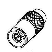 AMP Connectors - TE Connectivity 619219-1 RF Terminators Plug Terminator