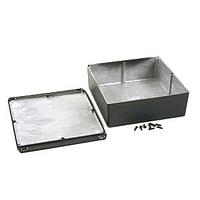 Hammond Manufacturing 1590WFFLBK Die-cast box Diecast w/Flange 7.38x2.48x7.38"Black