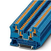PHOENIX CONTACT 1088735 Feed Through Terminal Block PTV 4-QUATTRO BU