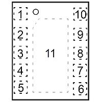 Microchip Technology MCP16417-I/MN Step-Up DC-DC Converter Low IQ Boost Converter with Programmable Low Battery, PG and Automatic Input-to-Output Bypass Operation